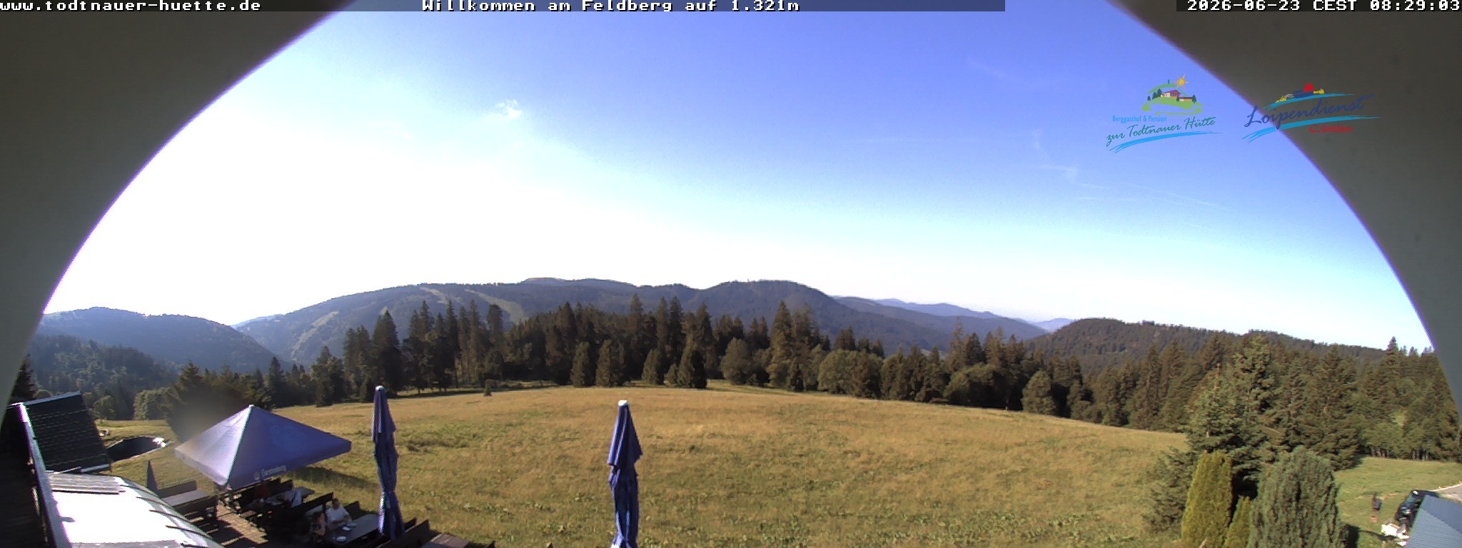 Archiv Foto Webcam Todtnauer Hütte, Schwarzwald