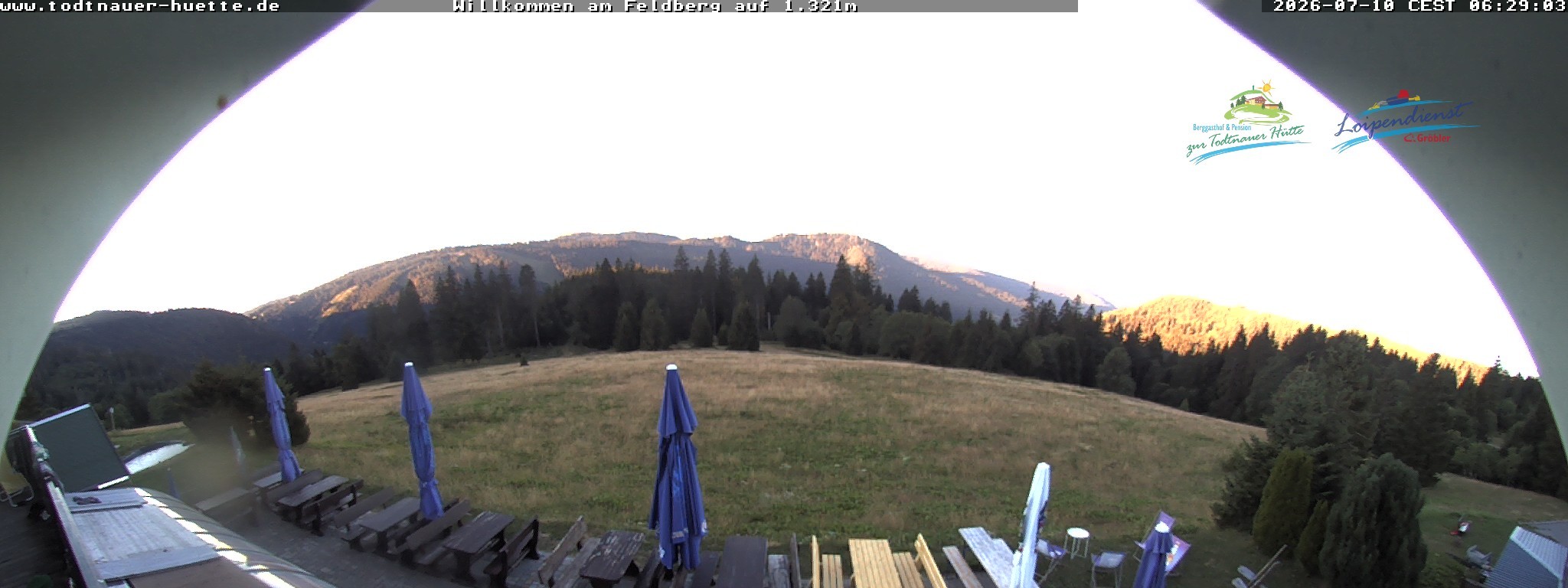 Archiv Foto Webcam Todtnauer Hütte, Schwarzwald