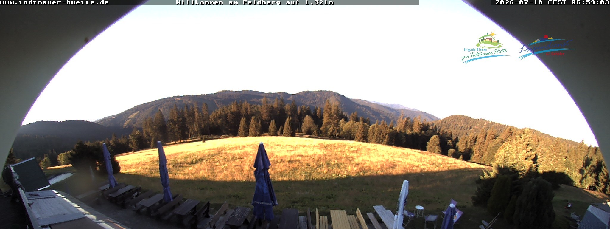 Archiv Foto Webcam Todtnauer Hütte, Schwarzwald
