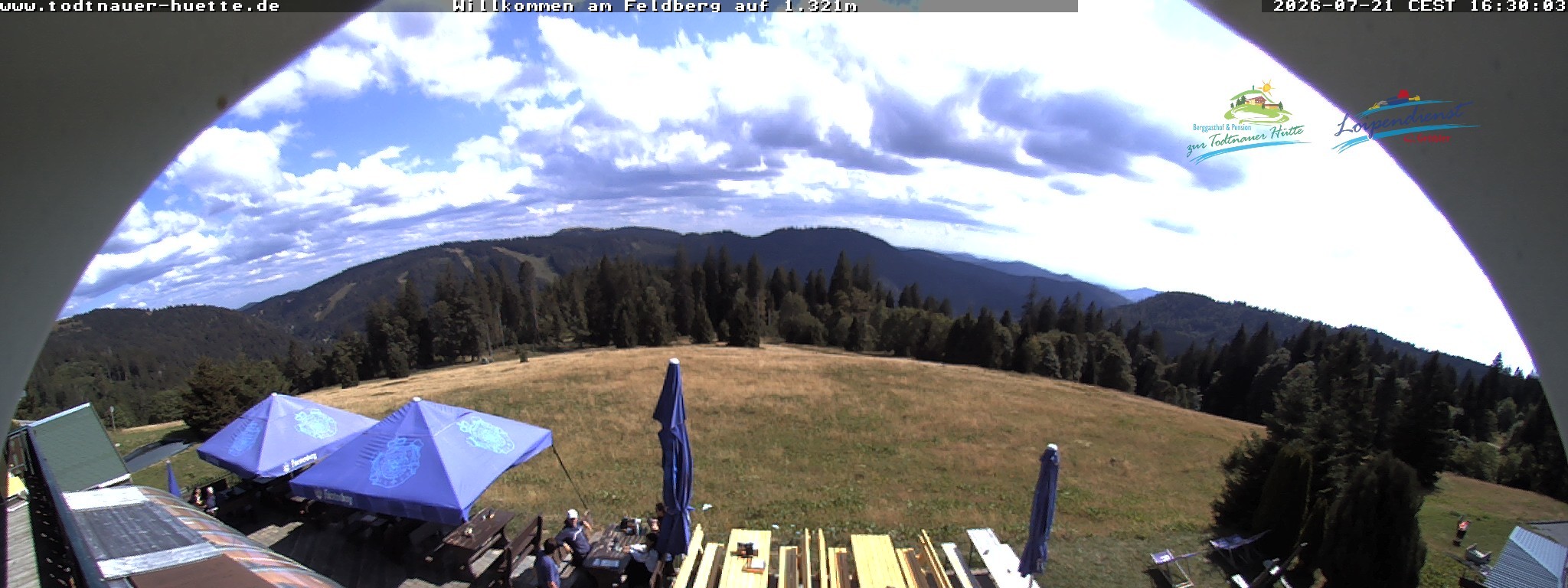 Archiv Foto Webcam Todtnauer Hütte, Schwarzwald