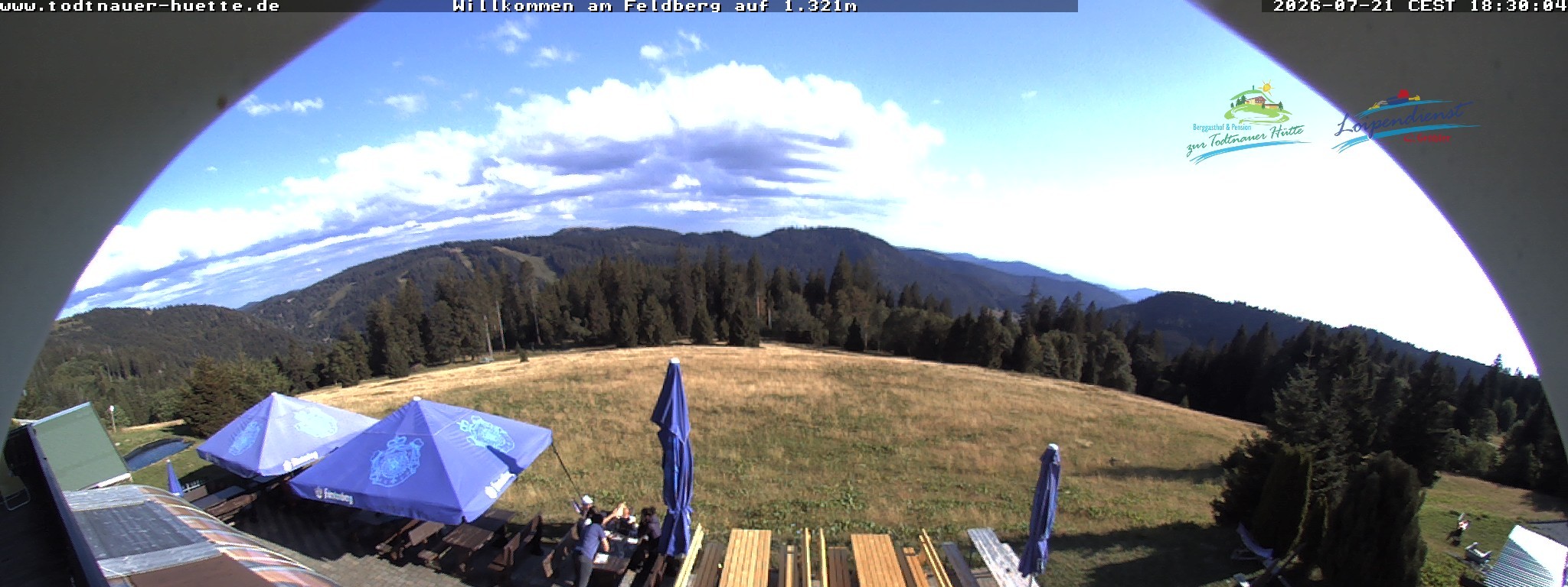 Archiv Foto Webcam Todtnauer Hütte, Schwarzwald