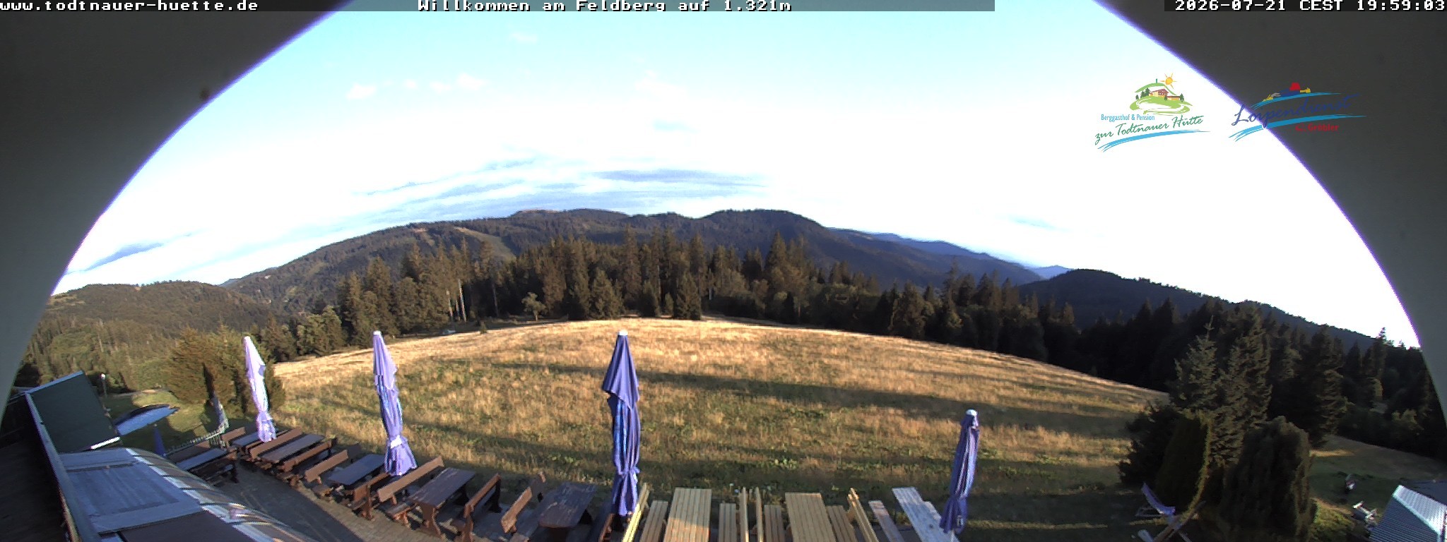 Archiv Foto Webcam Todtnauer Hütte, Schwarzwald