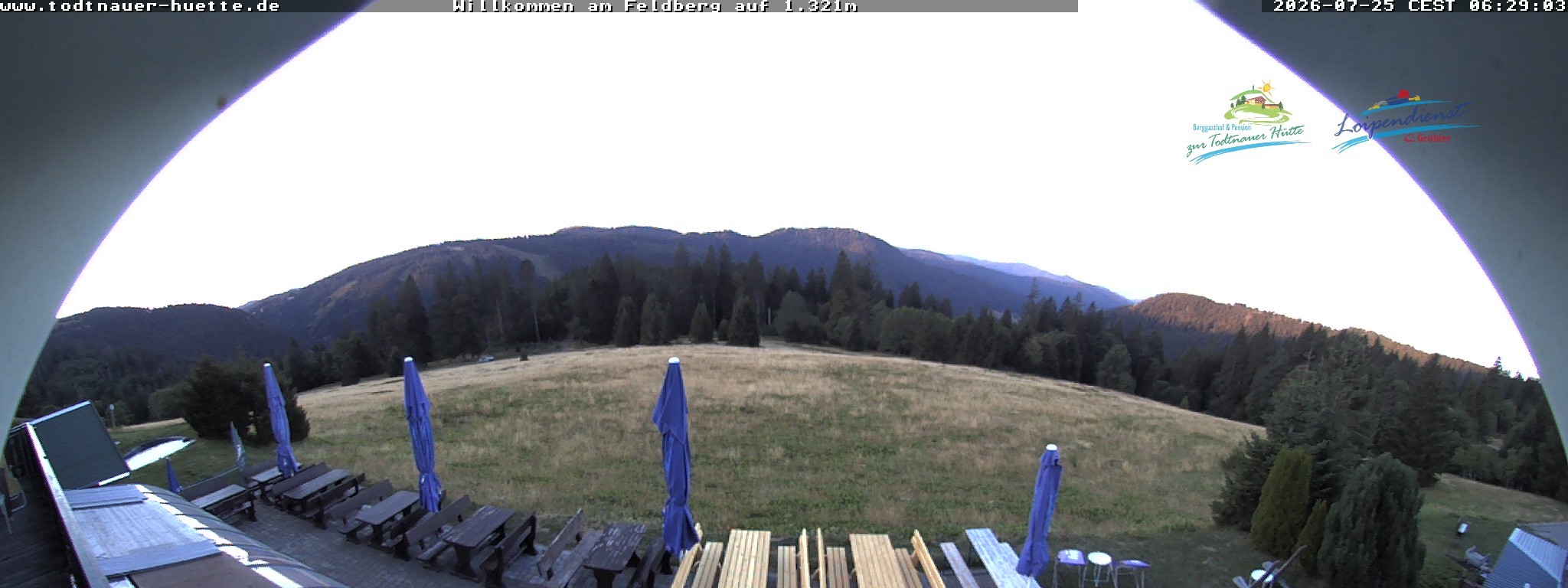 Archiv Foto Webcam Todtnauer Hütte, Schwarzwald