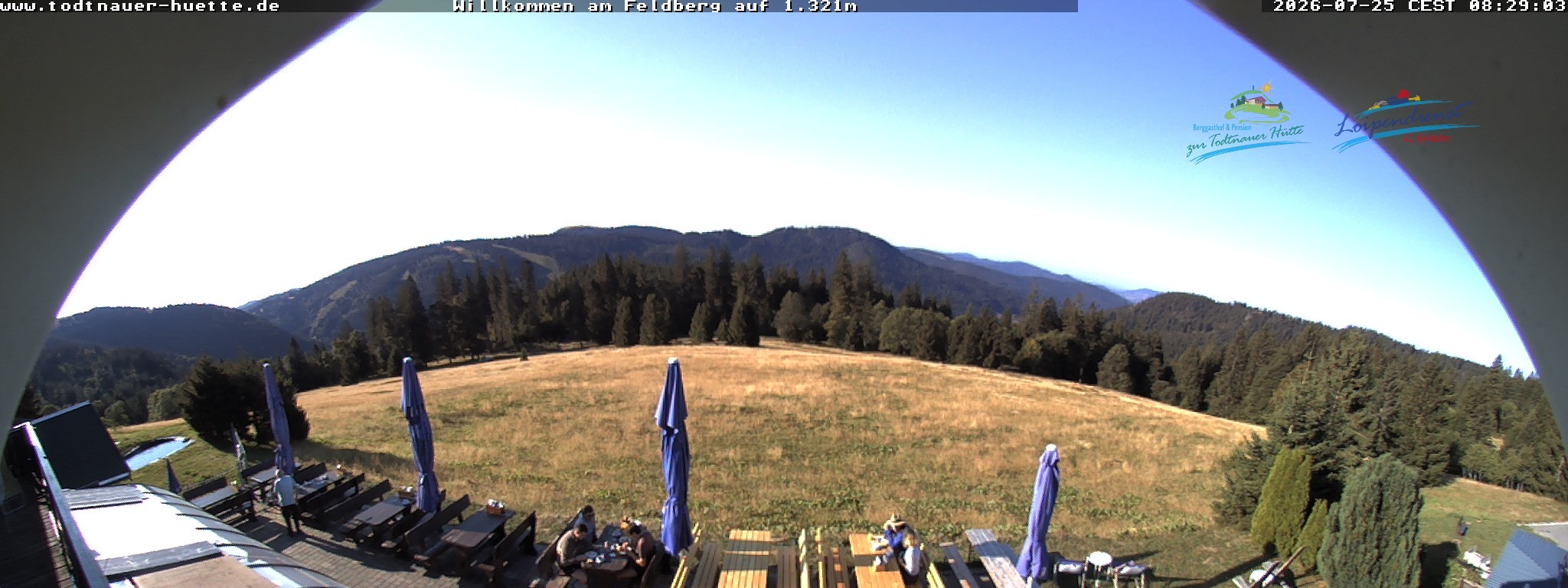 Archiv Foto Webcam Todtnauer Hütte, Schwarzwald