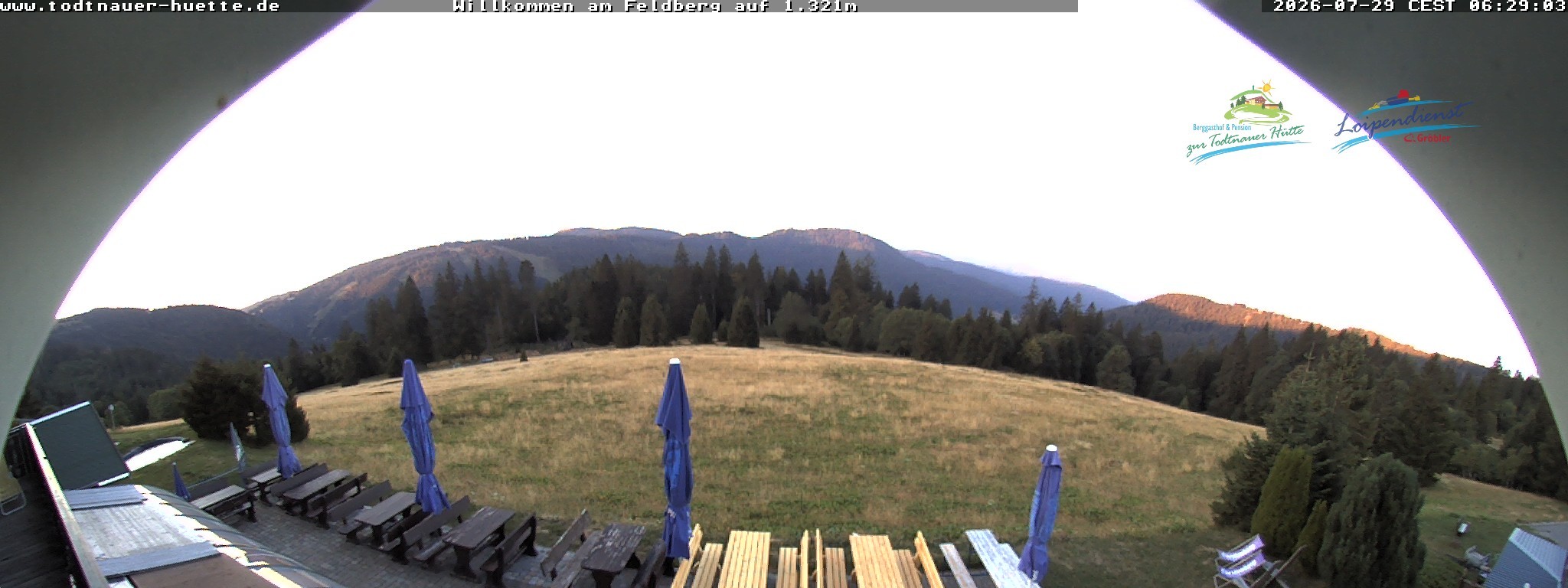 Archiv Foto Webcam Todtnauer Hütte, Schwarzwald
