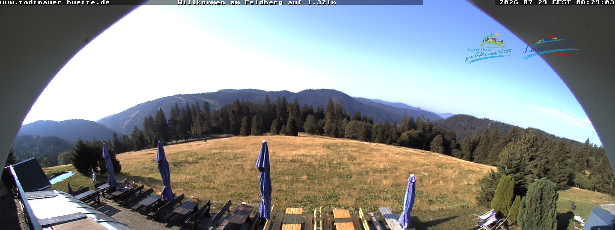 Archiv Foto Webcam Todtnauer Hütte, Schwarzwald