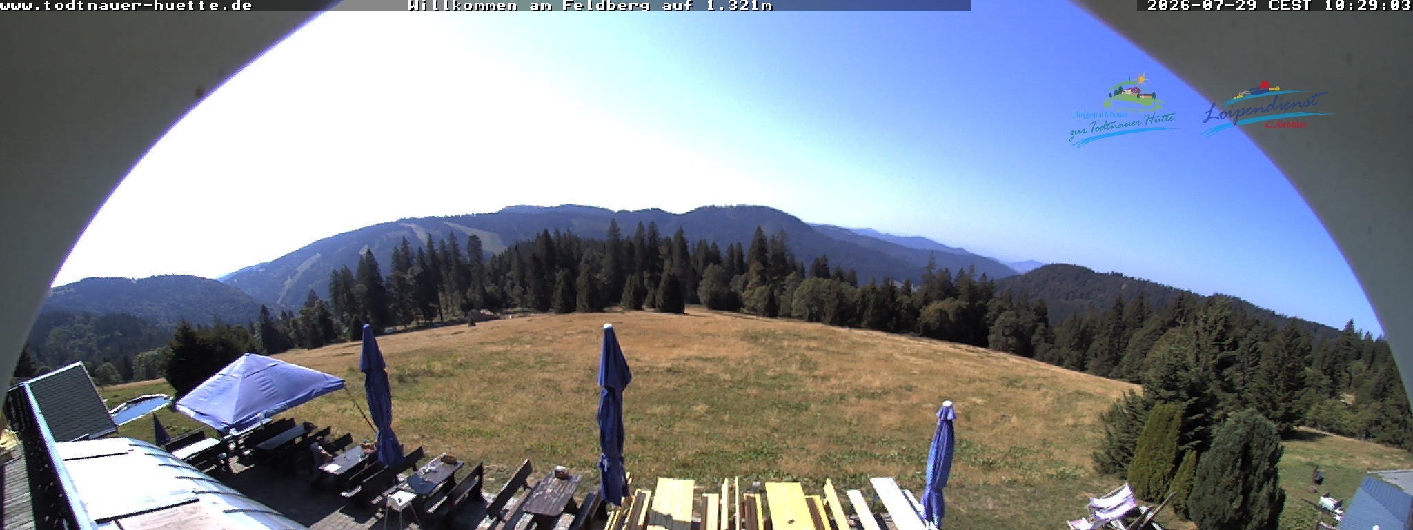 Archiv Foto Webcam Todtnauer Hütte, Schwarzwald