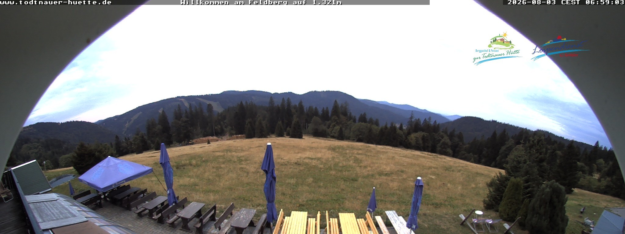 Archiv Foto Webcam Todtnauer Hütte, Schwarzwald