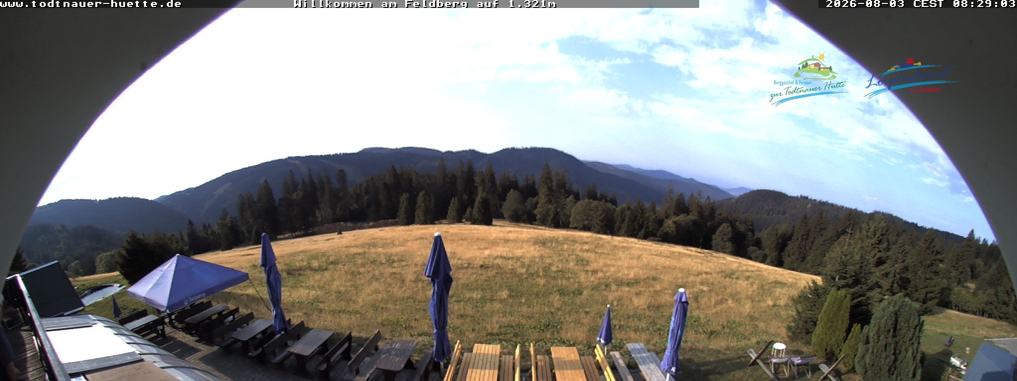 Archiv Foto Webcam Todtnauer Hütte, Schwarzwald