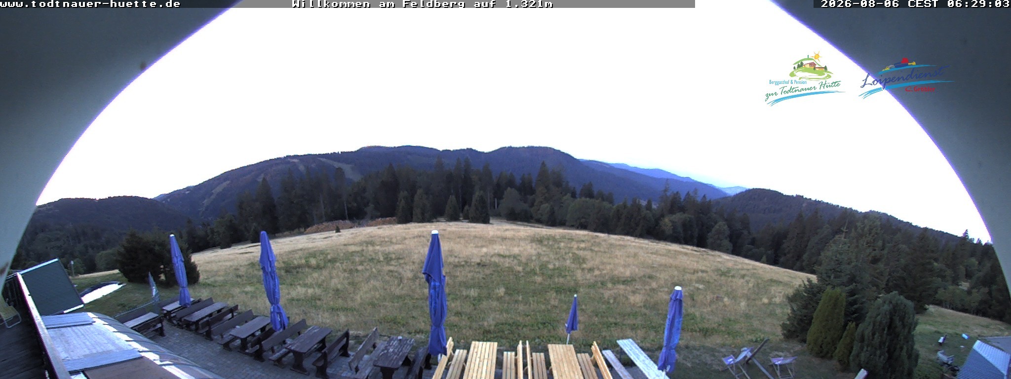 Archiv Foto Webcam Todtnauer Hütte, Schwarzwald