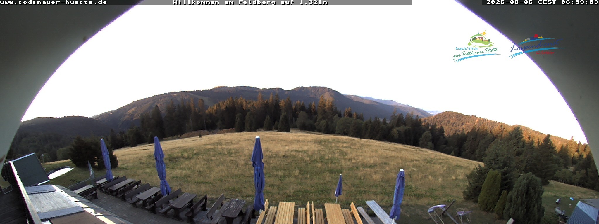 Archiv Foto Webcam Todtnauer Hütte, Schwarzwald