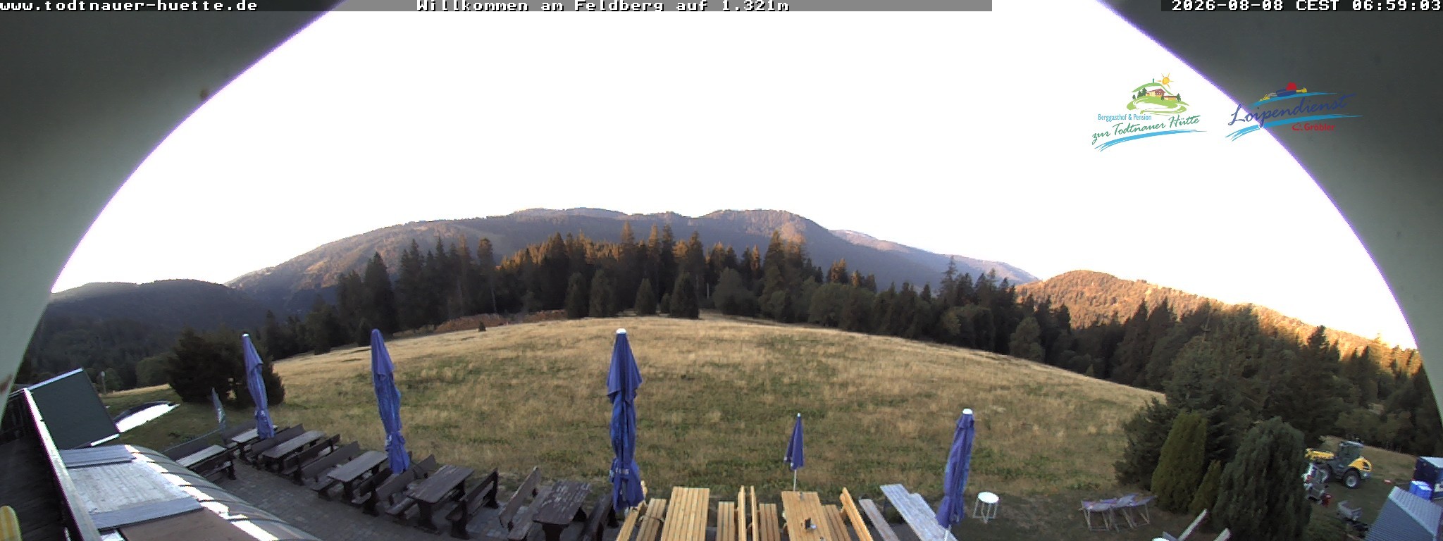 Archiv Foto Webcam Todtnauer Hütte, Schwarzwald