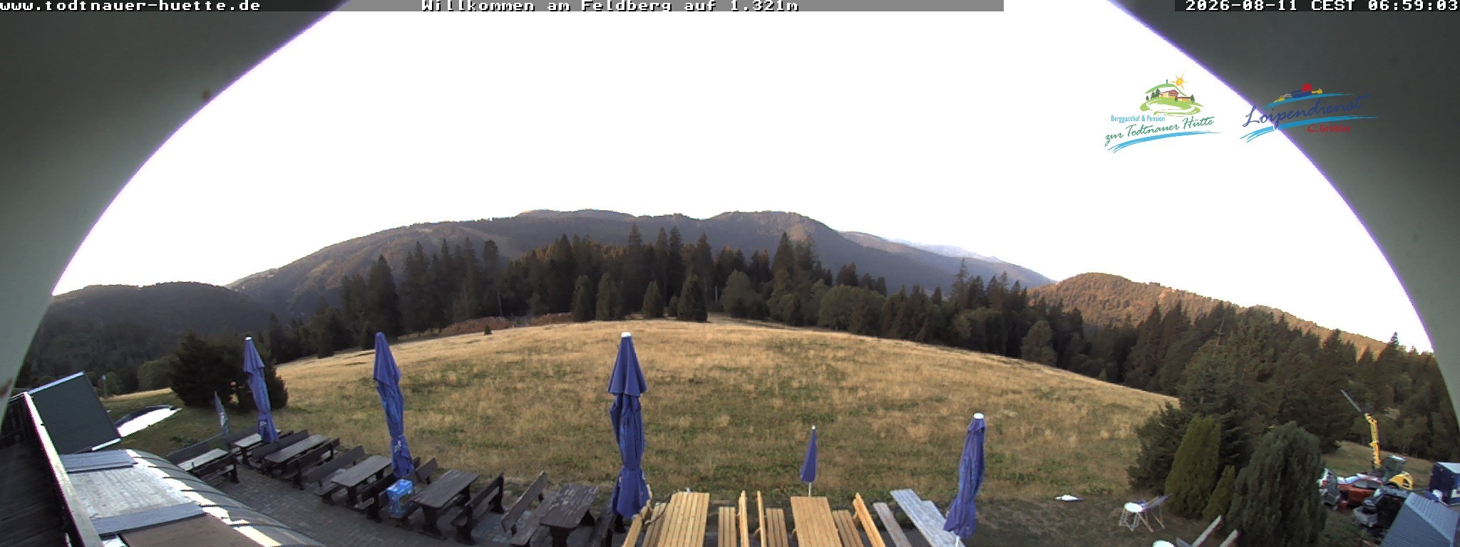 Archiv Foto Webcam Todtnauer Hütte, Schwarzwald