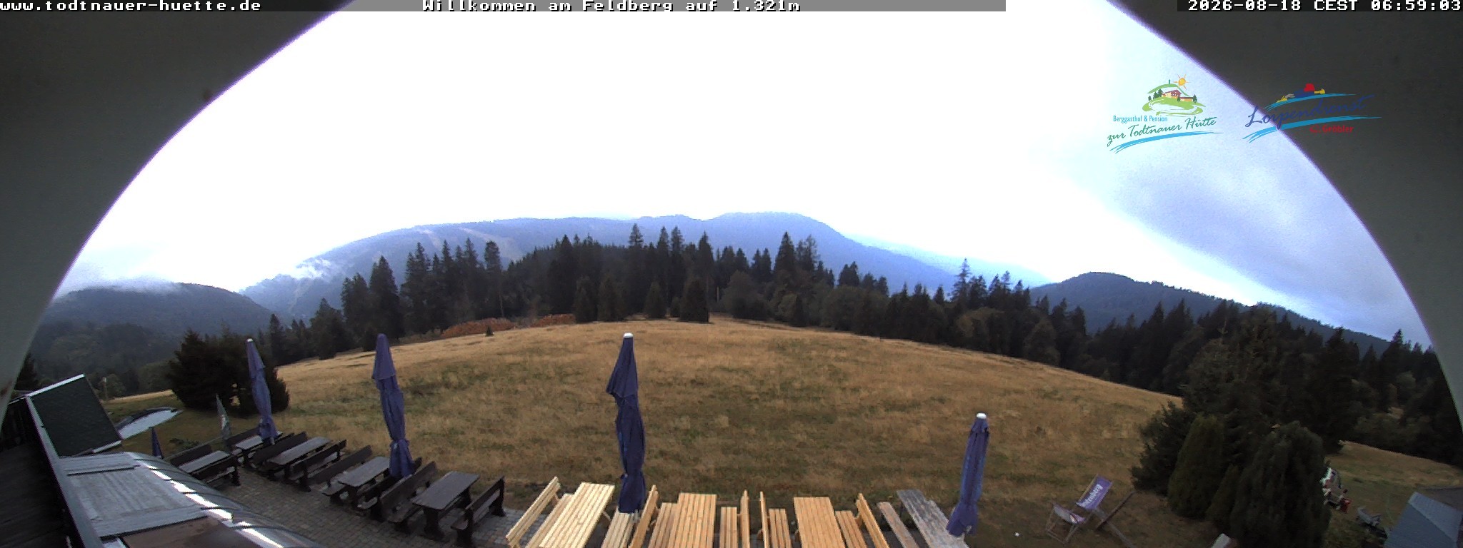 Archiv Foto Webcam Todtnauer Hütte, Schwarzwald