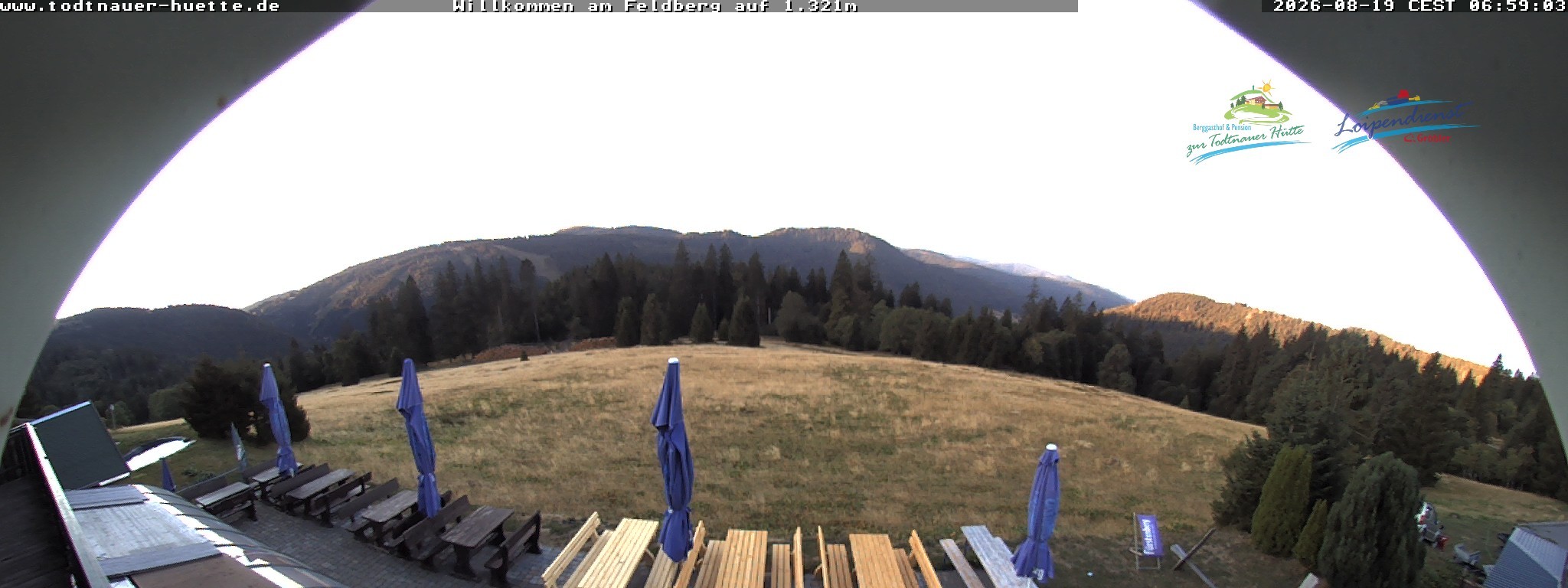Archiv Foto Webcam Todtnauer Hütte, Schwarzwald