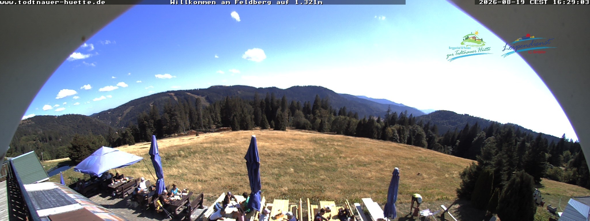Archiv Foto Webcam Todtnauer Hütte, Schwarzwald