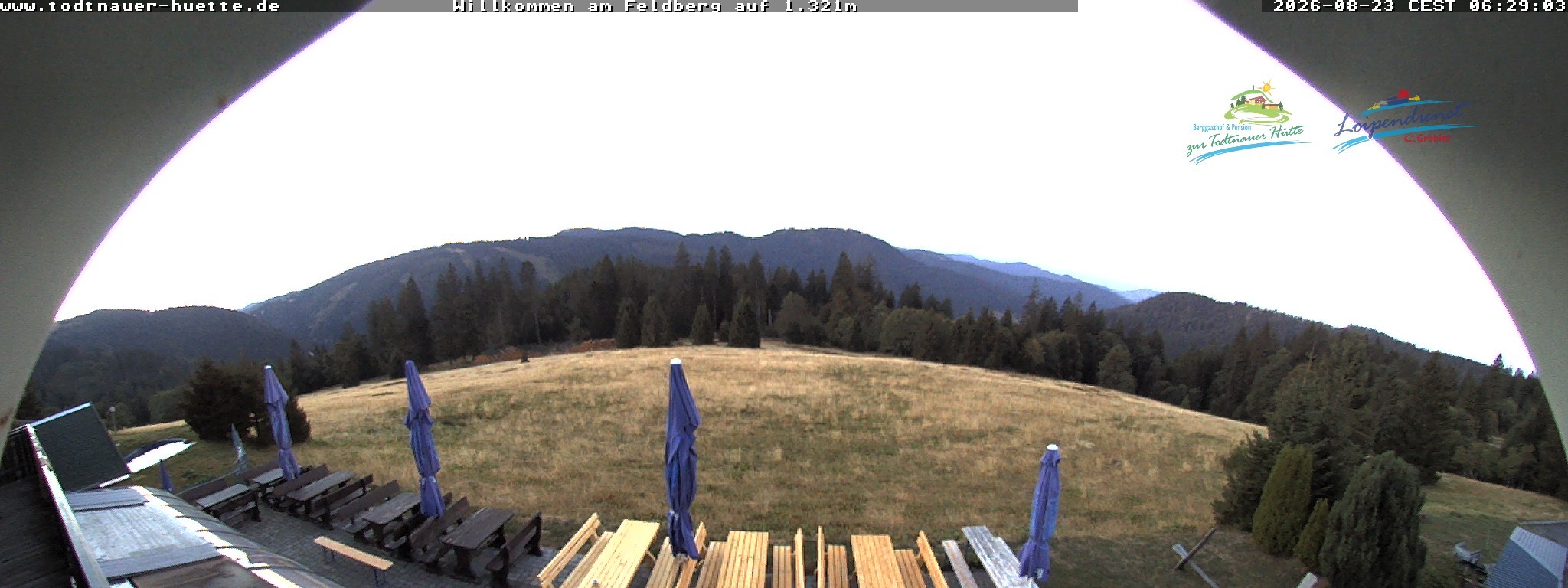 Archiv Foto Webcam Todtnauer Hütte, Schwarzwald