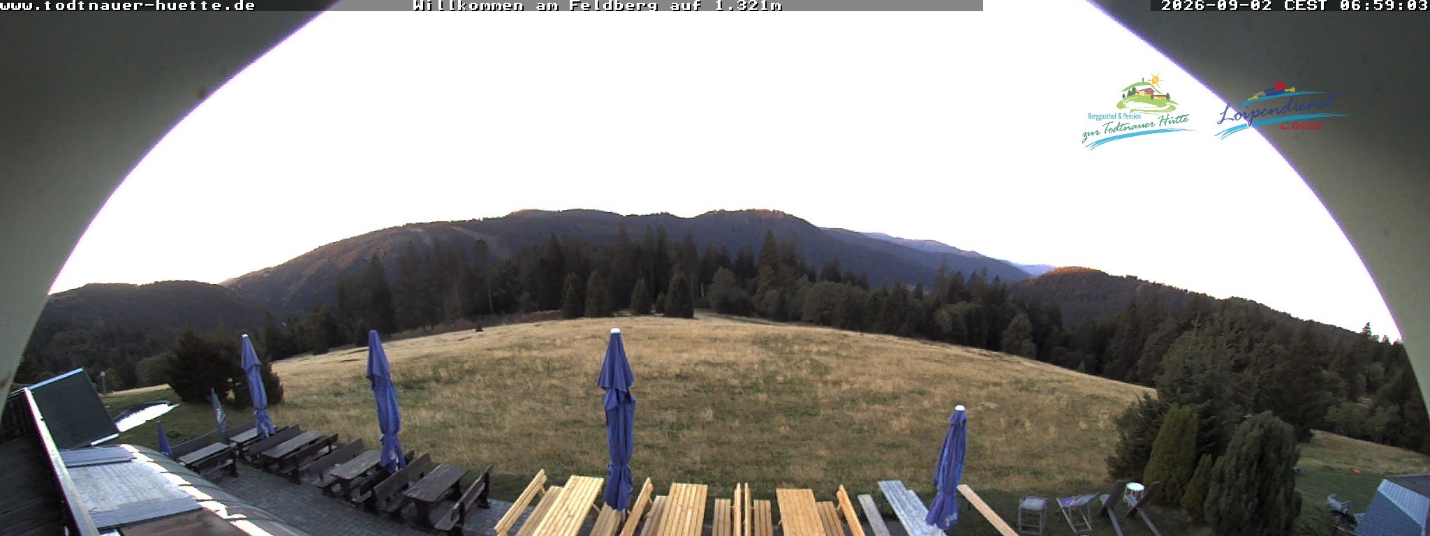 Archiv Foto Webcam Todtnauer Hütte, Schwarzwald