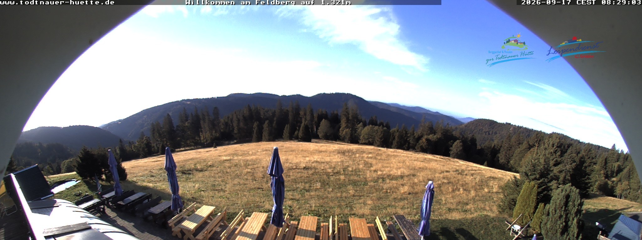 Archiv Foto Webcam Todtnauer Hütte, Schwarzwald