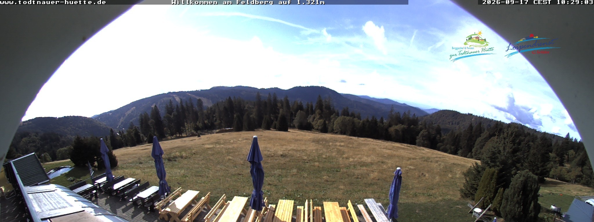 Archiv Foto Webcam Todtnauer Hütte, Schwarzwald