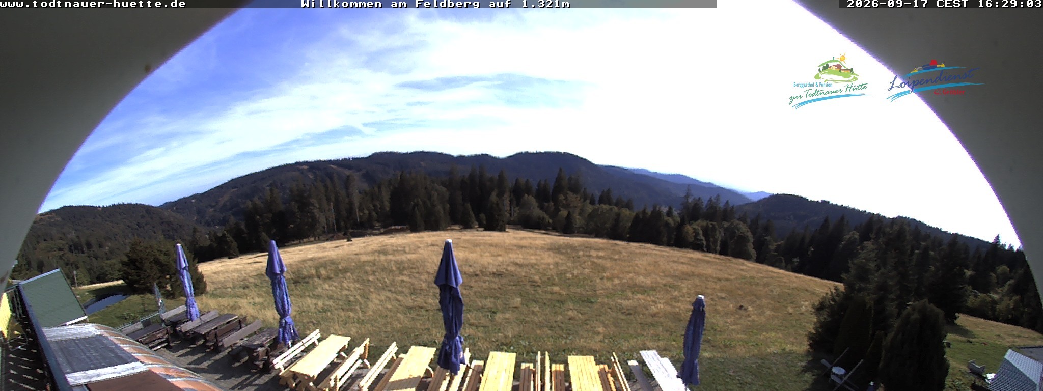 Archiv Foto Webcam Todtnauer Hütte, Schwarzwald