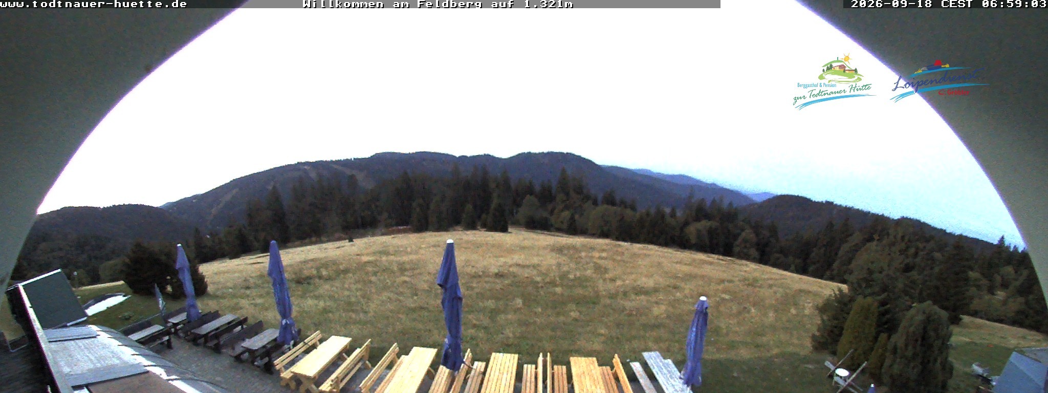 Archiv Foto Webcam Todtnauer Hütte, Schwarzwald