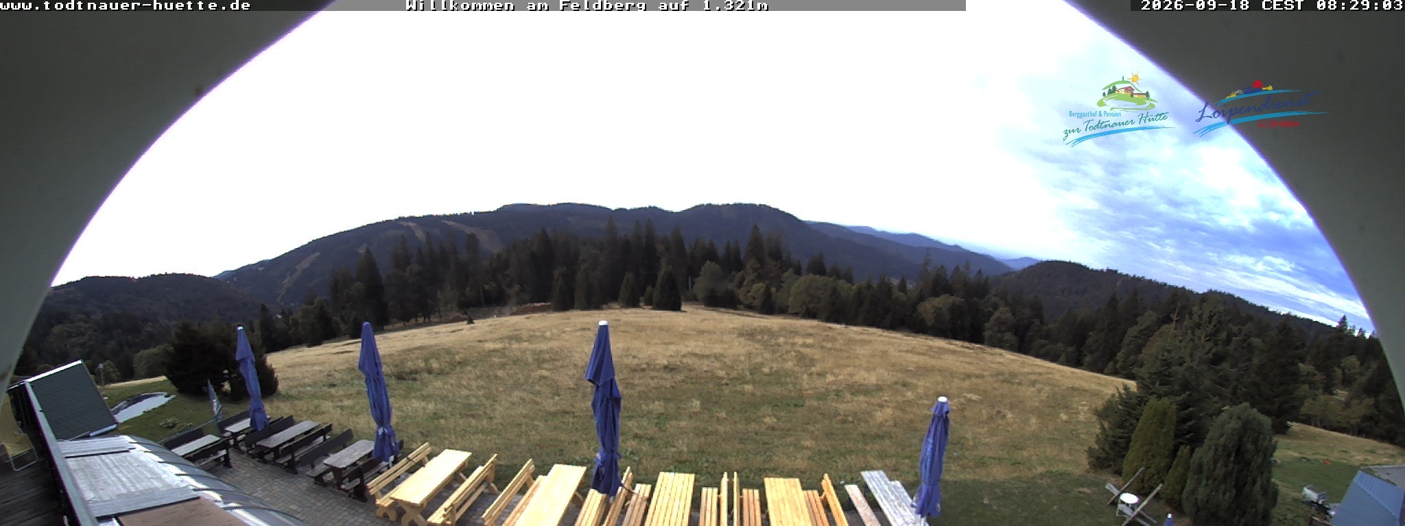 Archiv Foto Webcam Todtnauer Hütte, Schwarzwald