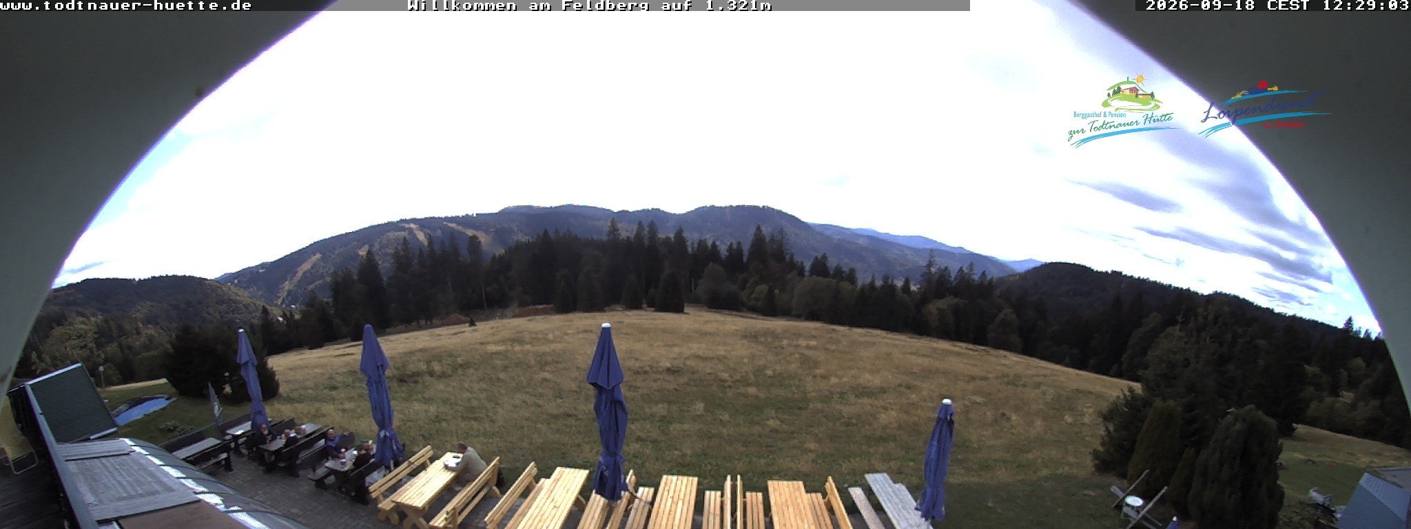 Archiv Foto Webcam Todtnauer Hütte, Schwarzwald