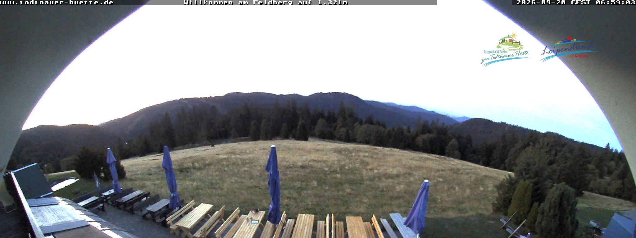 Archiv Foto Webcam Todtnauer Hütte, Schwarzwald