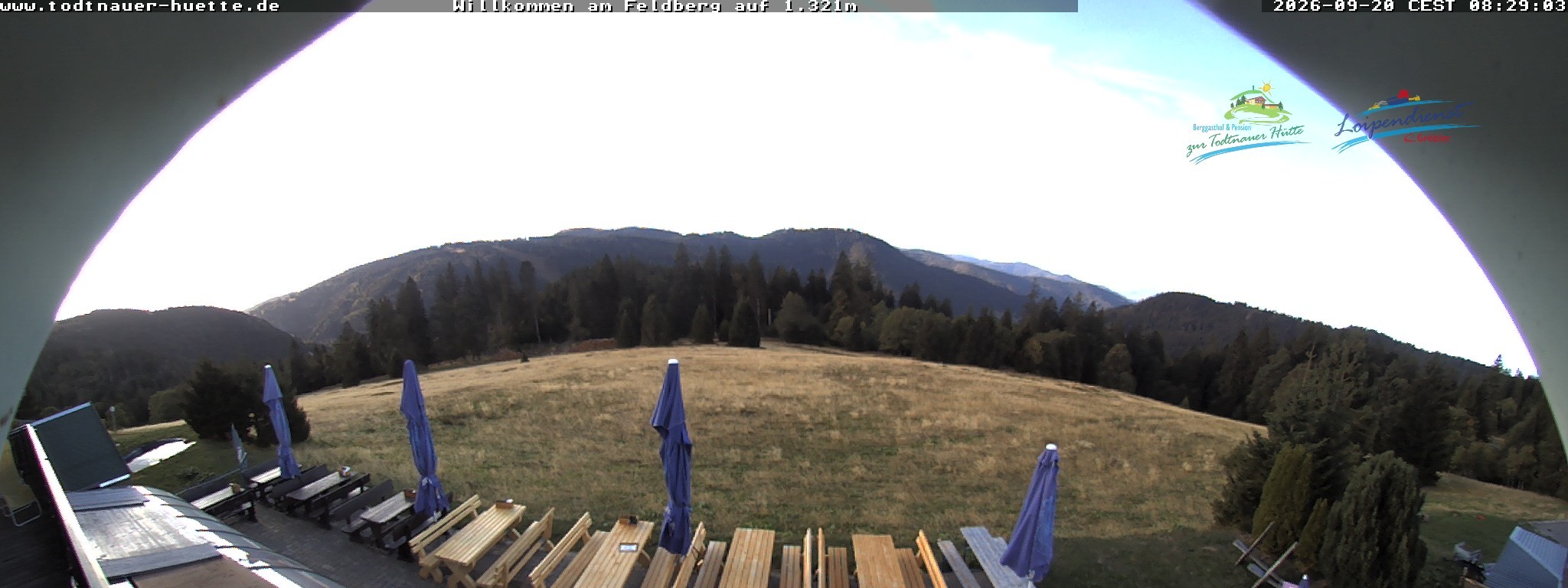 Archiv Foto Webcam Todtnauer Hütte, Schwarzwald
