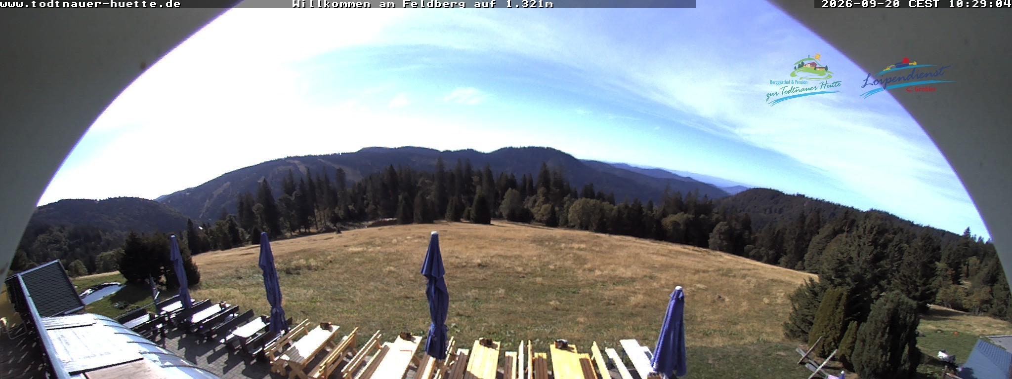 Archiv Foto Webcam Todtnauer Hütte, Schwarzwald