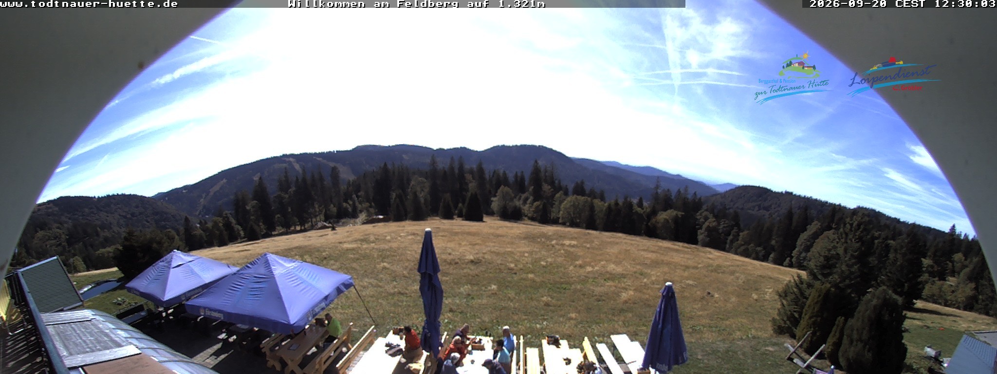 Archiv Foto Webcam Todtnauer Hütte, Schwarzwald