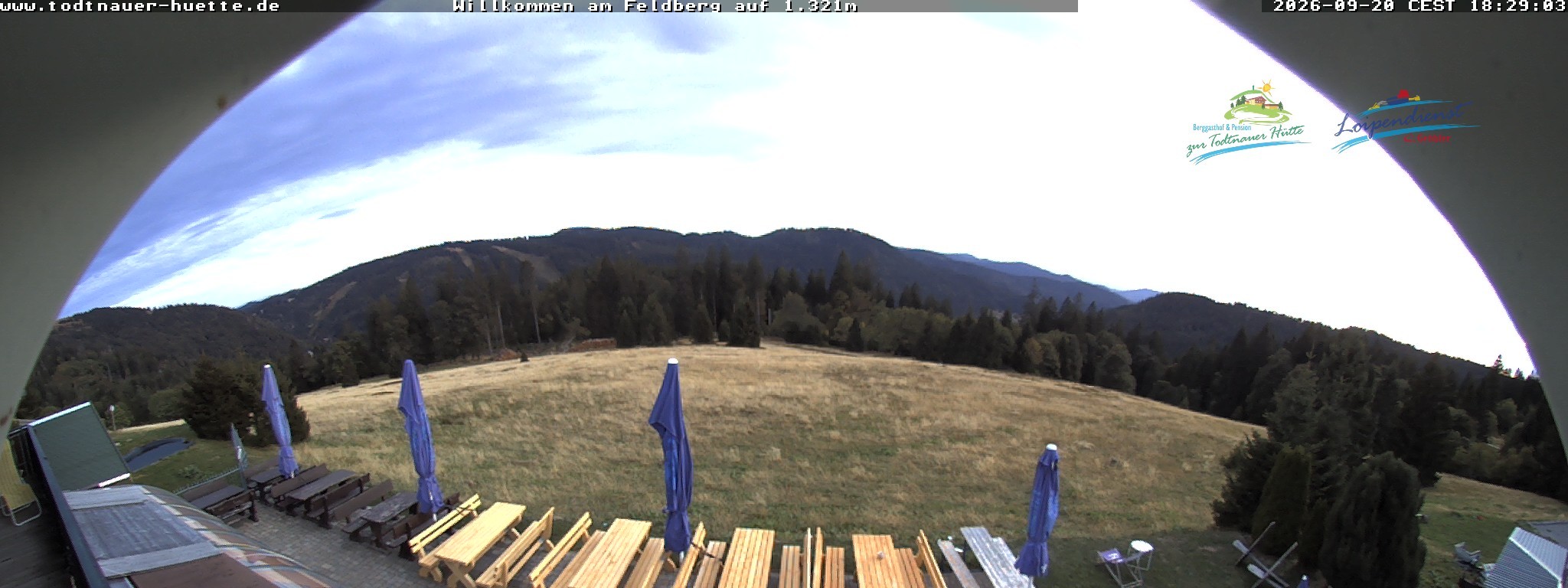 Archiv Foto Webcam Todtnauer Hütte, Schwarzwald