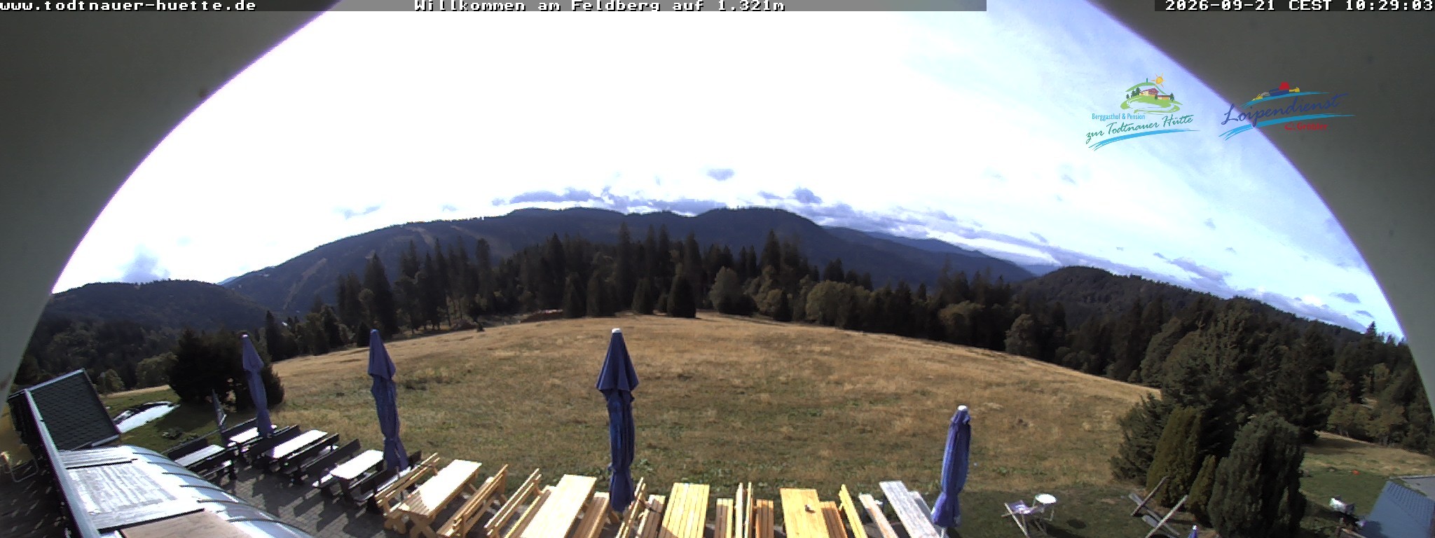 Archiv Foto Webcam Todtnauer Hütte, Schwarzwald
