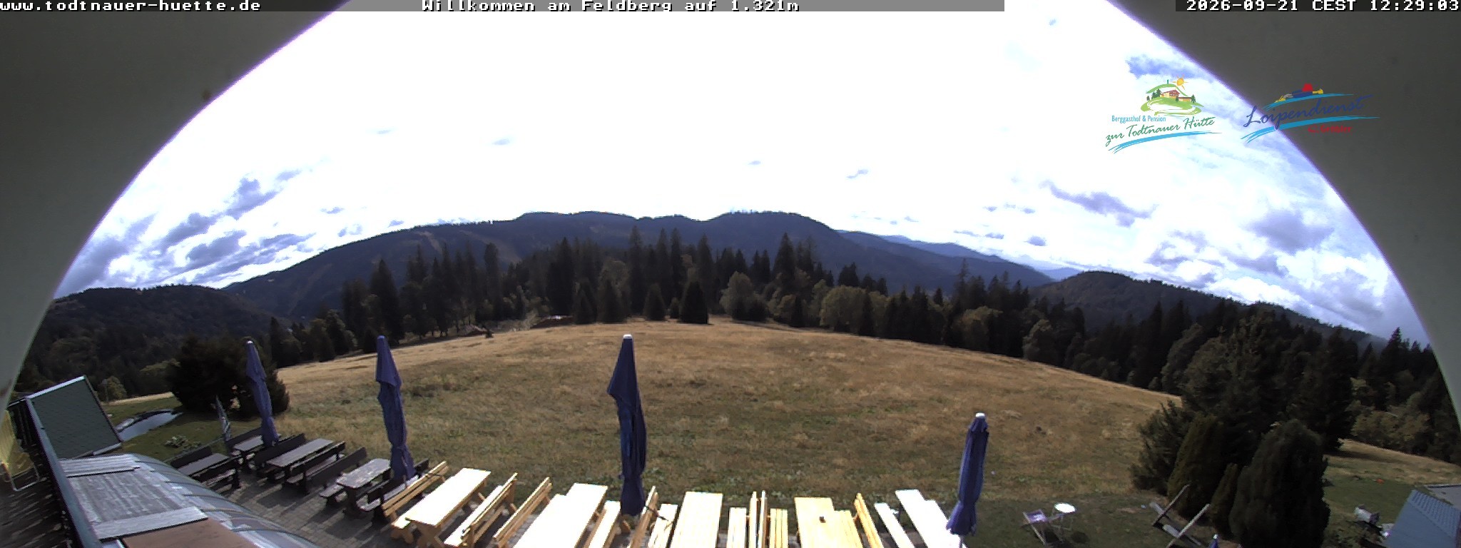Archiv Foto Webcam Todtnauer Hütte, Schwarzwald