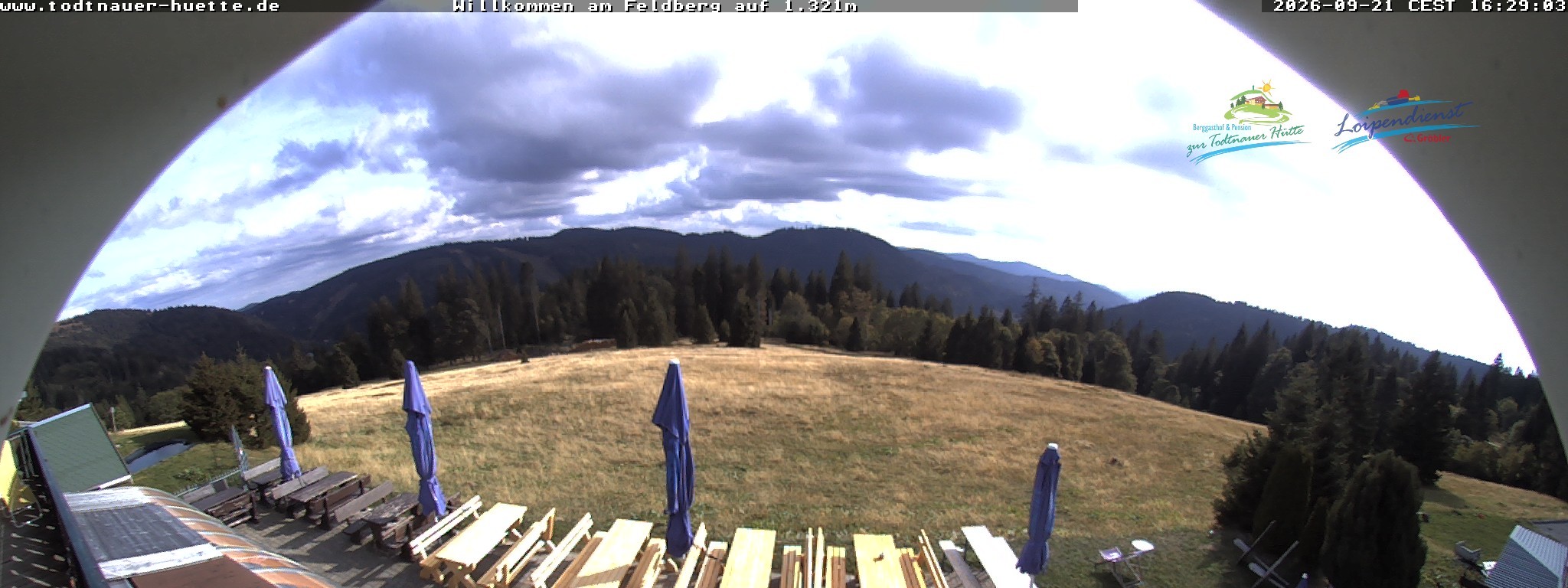 Archiv Foto Webcam Todtnauer Hütte, Schwarzwald