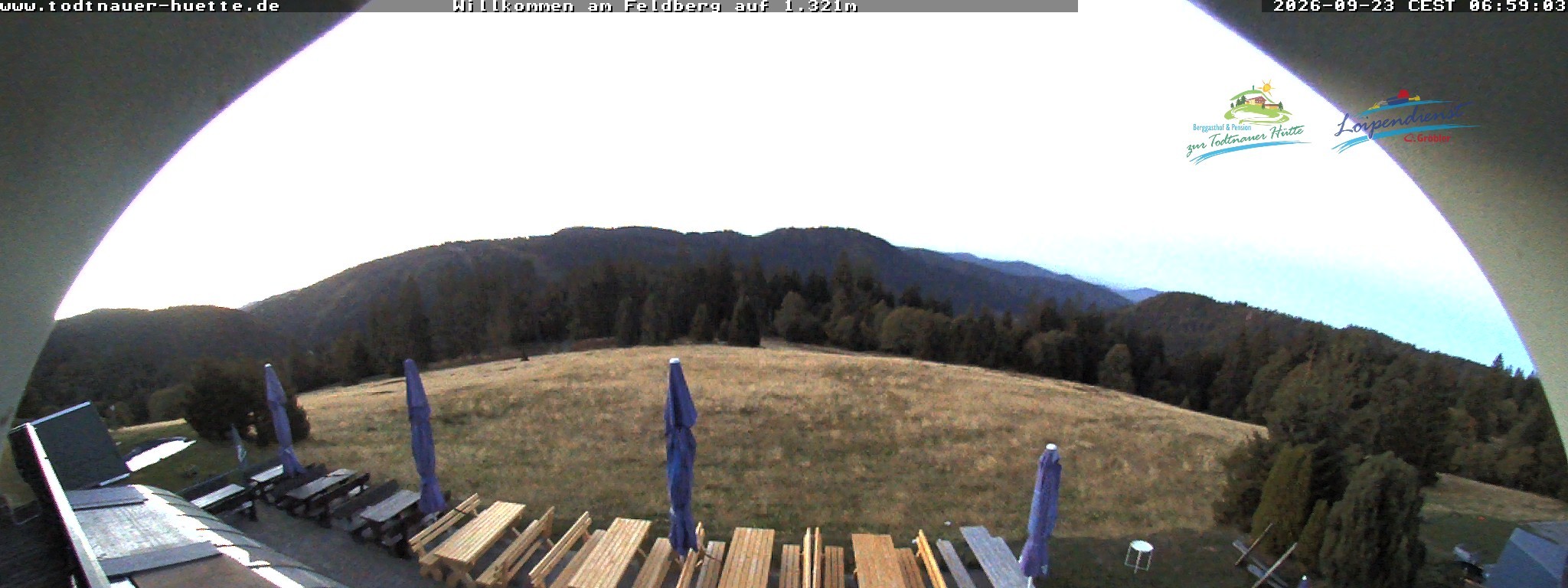 Archiv Foto Webcam Todtnauer Hütte, Schwarzwald