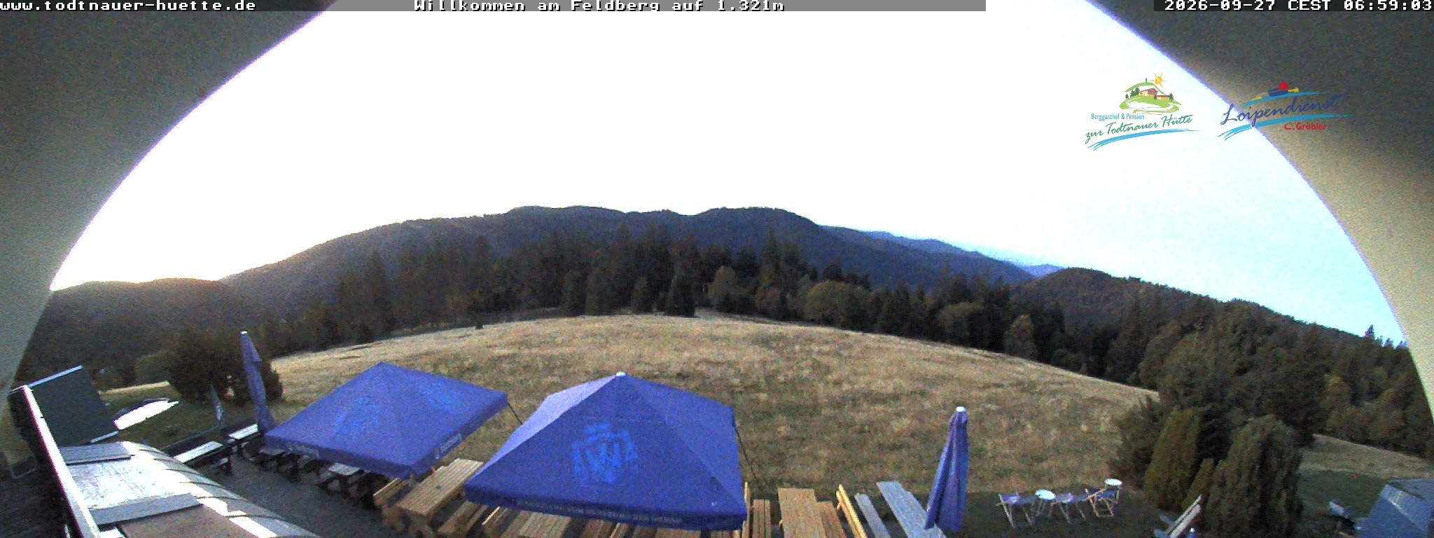 Archiv Foto Webcam Todtnauer Hütte, Schwarzwald