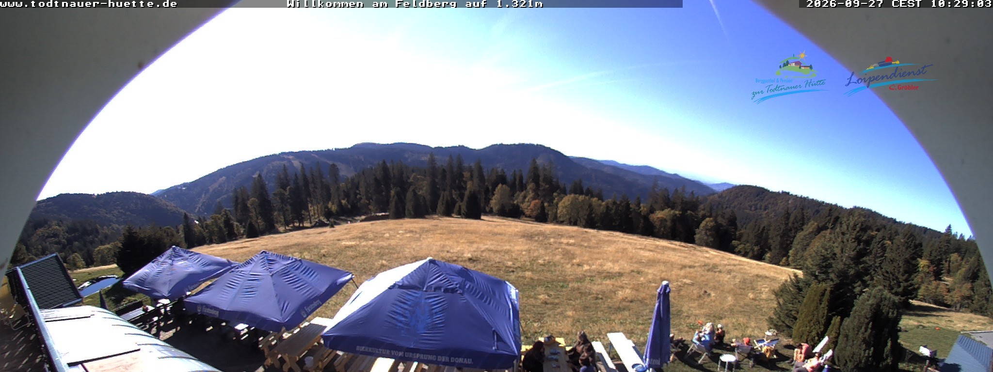 Archiv Foto Webcam Todtnauer Hütte, Schwarzwald