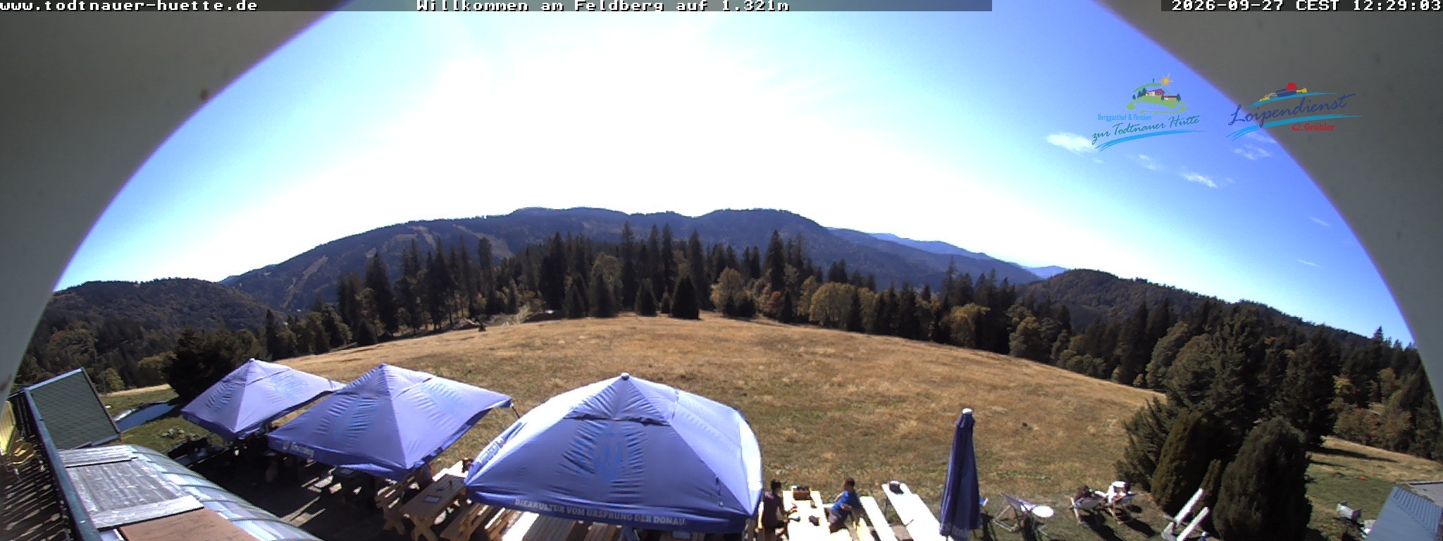 Archiv Foto Webcam Todtnauer Hütte, Schwarzwald