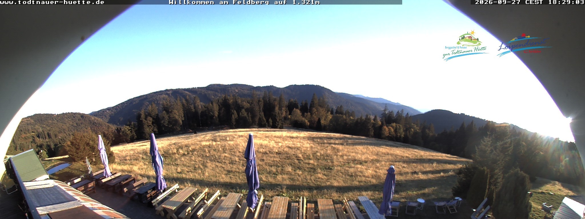 Archiv Foto Webcam Todtnauer Hütte, Schwarzwald