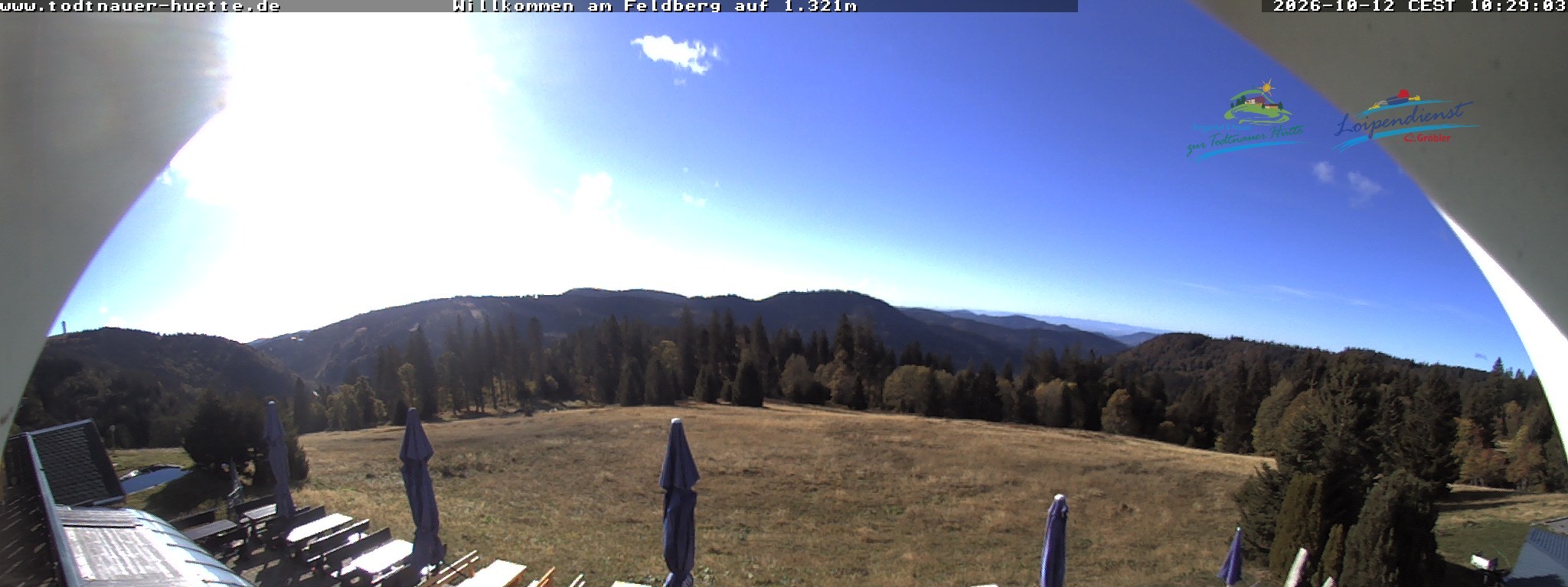 Archiv Foto Webcam Todtnauer Hütte, Schwarzwald