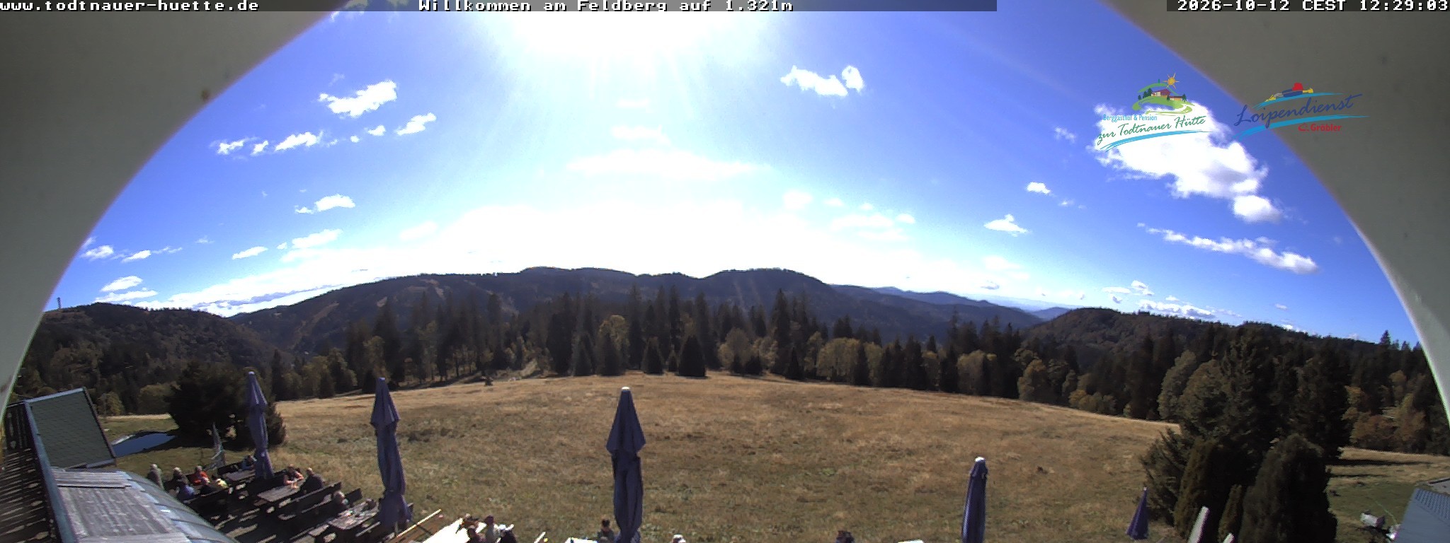 Archiv Foto Webcam Todtnauer Hütte, Schwarzwald
