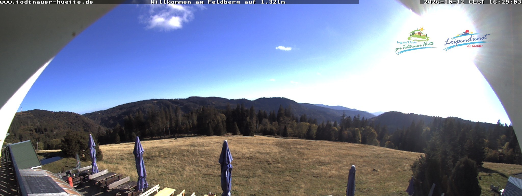 Archiv Foto Webcam Todtnauer Hütte, Schwarzwald
