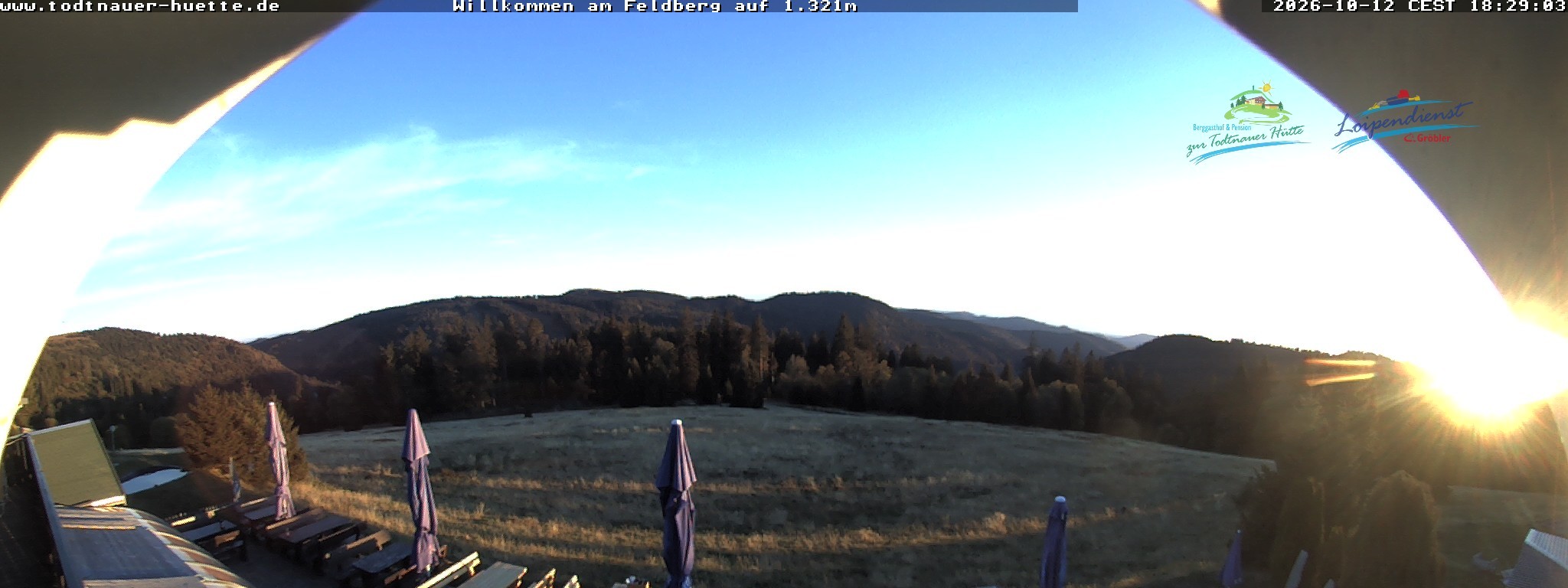 Archiv Foto Webcam Todtnauer Hütte, Schwarzwald