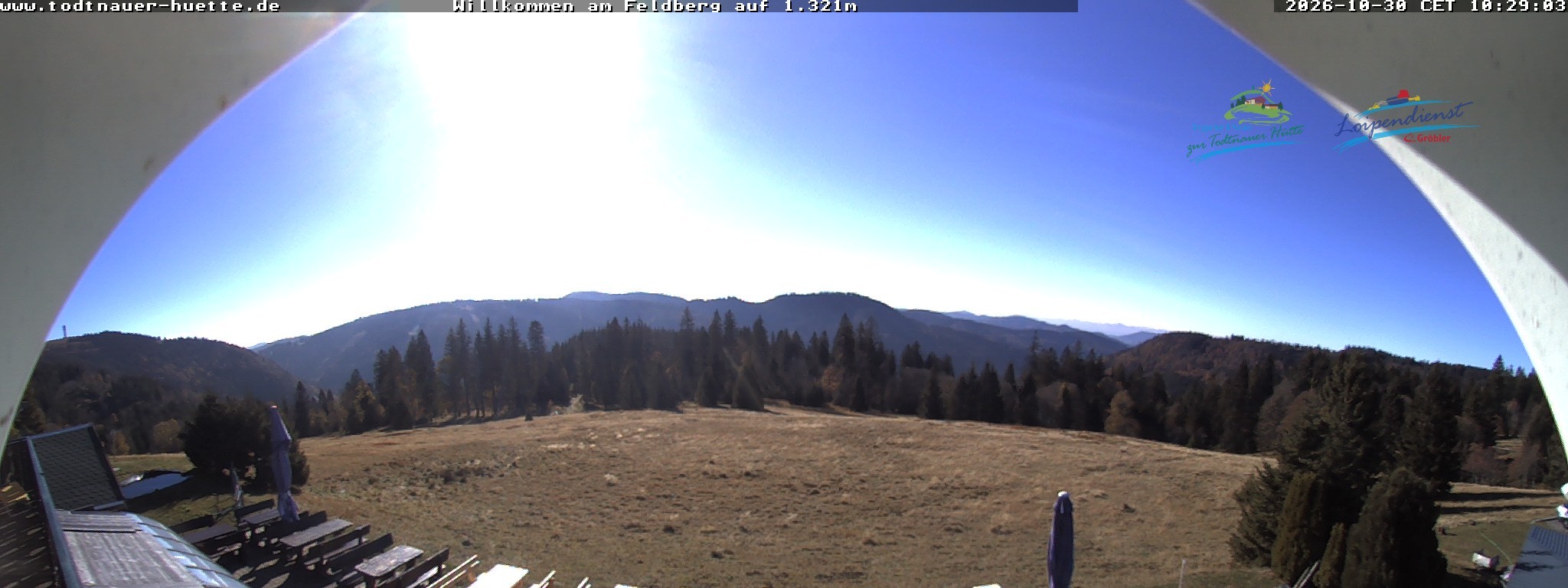 Archiv Foto Webcam Todtnauer Hütte, Schwarzwald