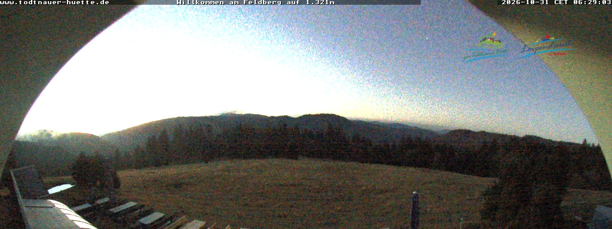 Archiv Foto Webcam Todtnauer Hütte, Schwarzwald