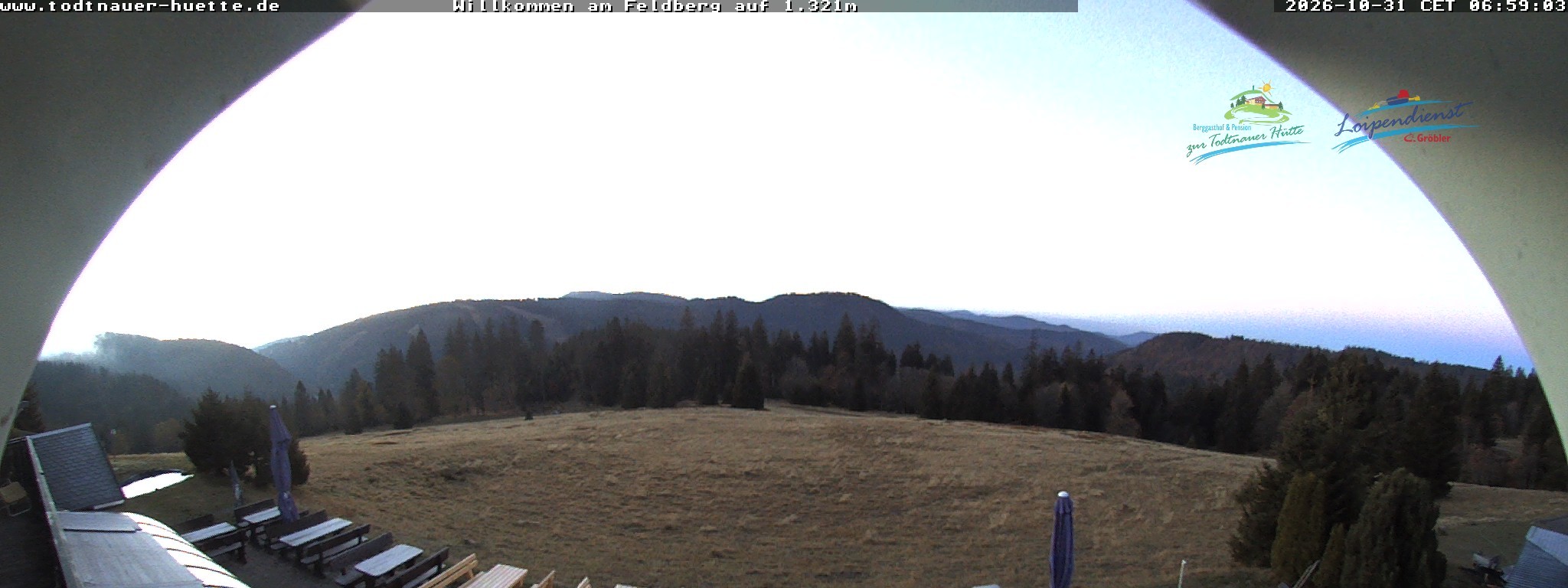 Archiv Foto Webcam Todtnauer Hütte, Schwarzwald