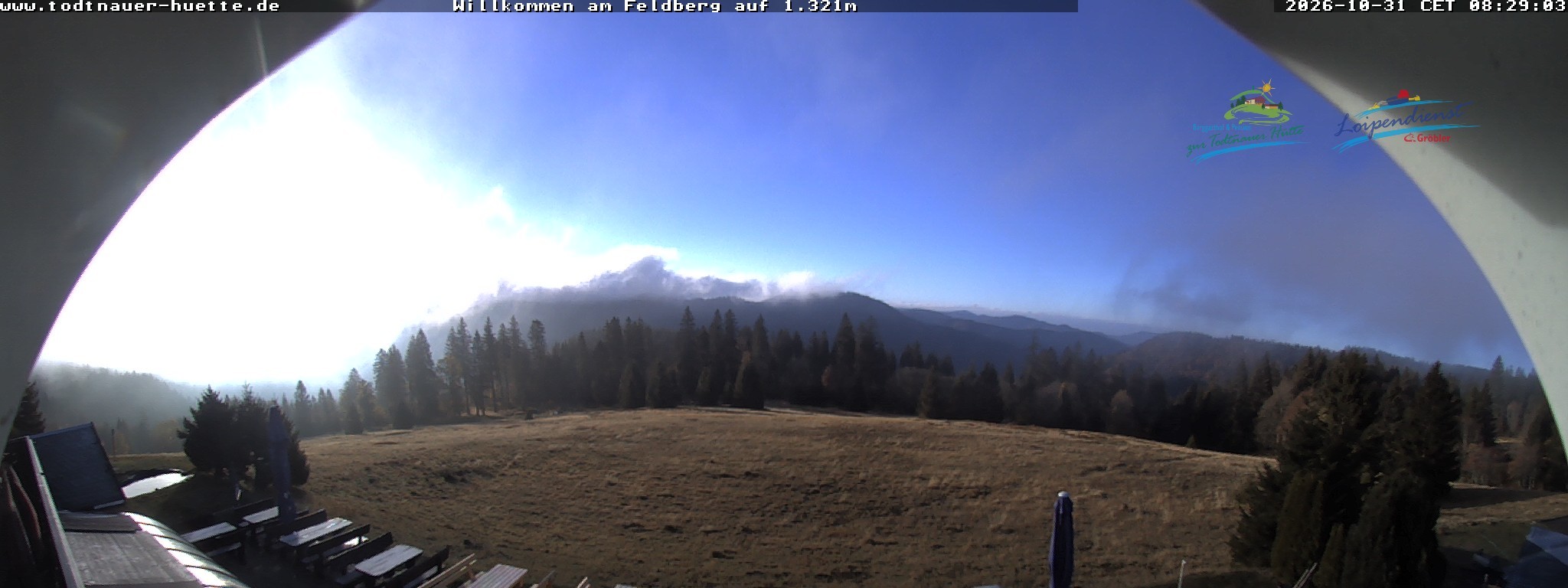 Archiv Foto Webcam Todtnauer Hütte, Schwarzwald