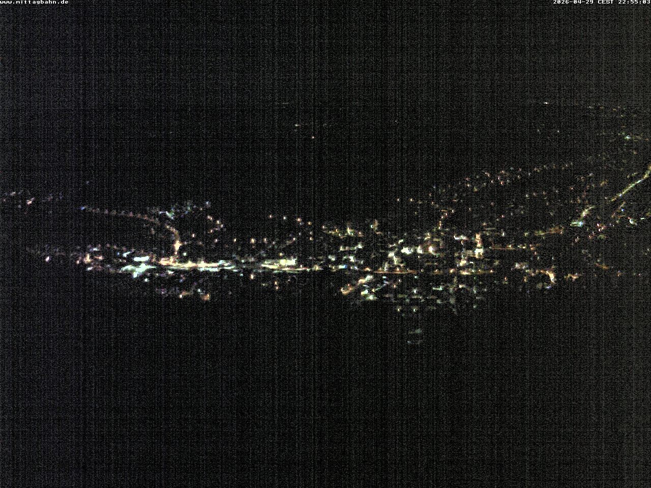 Archiv Foto Webcam Aussicht auf Immenstadt von der Mittagbahn